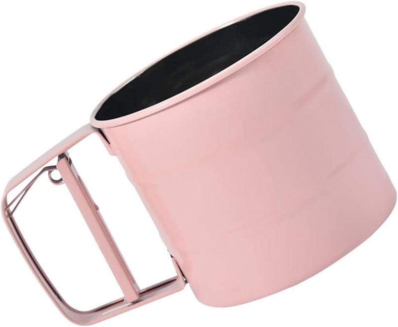 Stainless Steel Handheld Flour Sifter With Ergonomic Handle Manual Baking Sieve Strainer - Image 3
